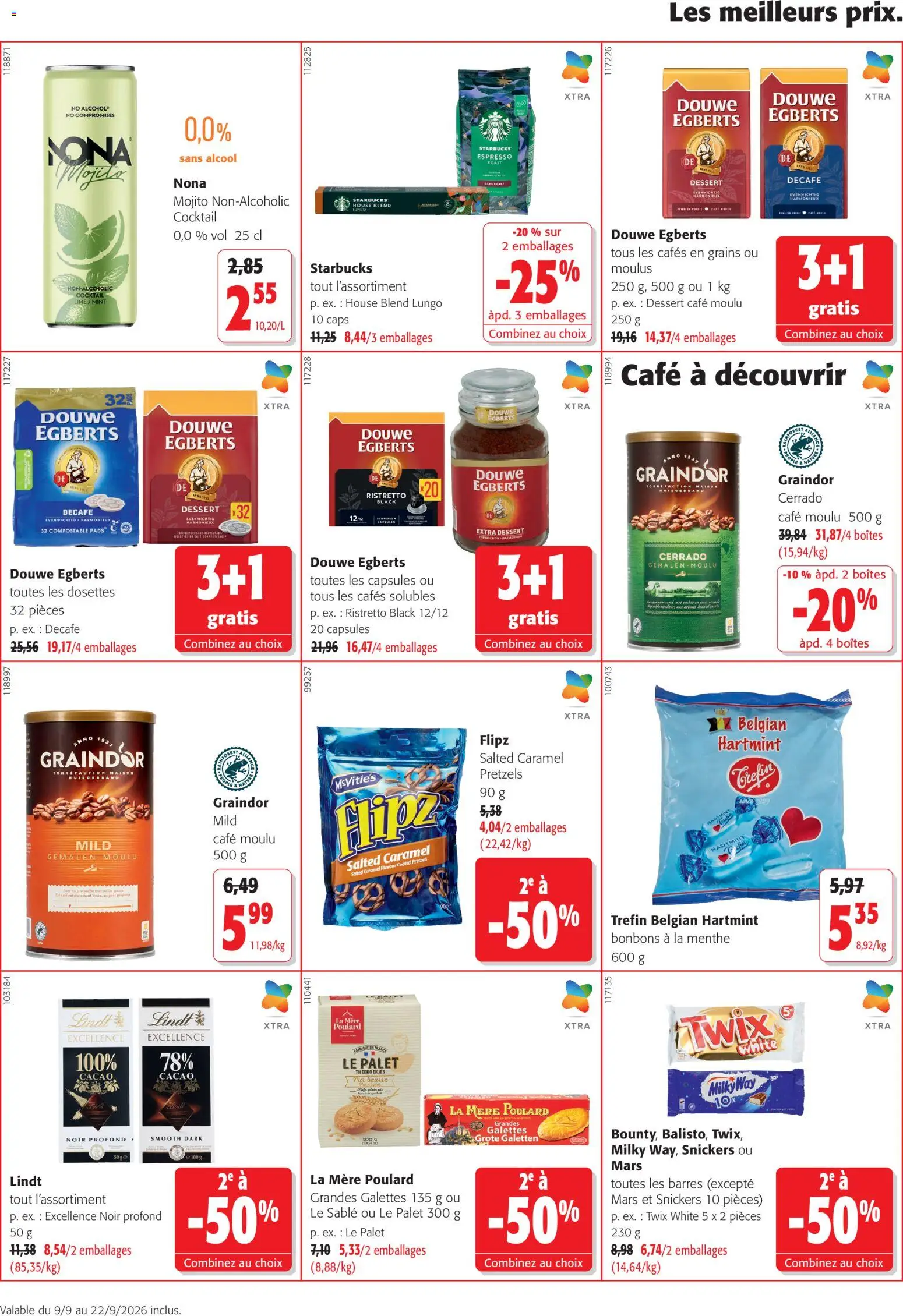 {H1} | Pagina: 4 | Producten: Theekoekjes, Mars, Capsules, La