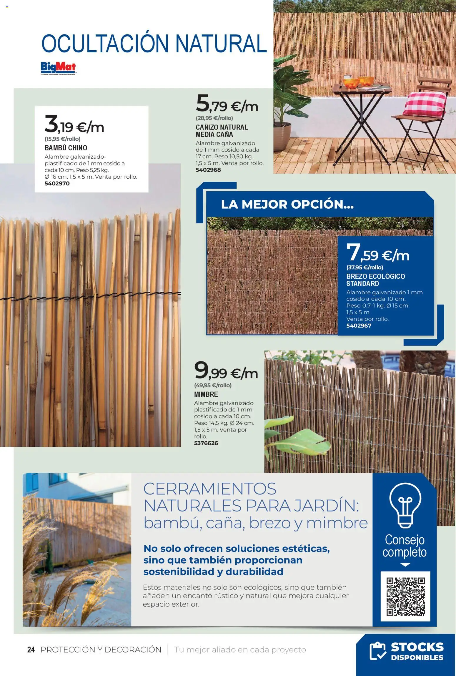 BigMat - Jardin y Piscinas 2026 │ válido desde el 23.03.2026 | Página: 24 | Productos: Peso