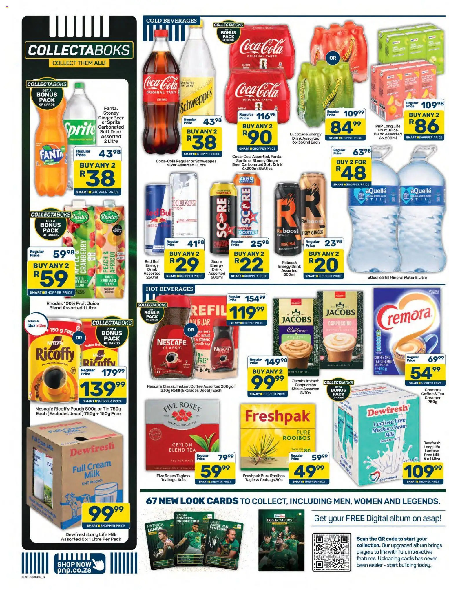 New Pick n Pay catalogue – valid from 23/10/2026 | Page: 6 | Products: Beans, Juice, Beer, Mineral water