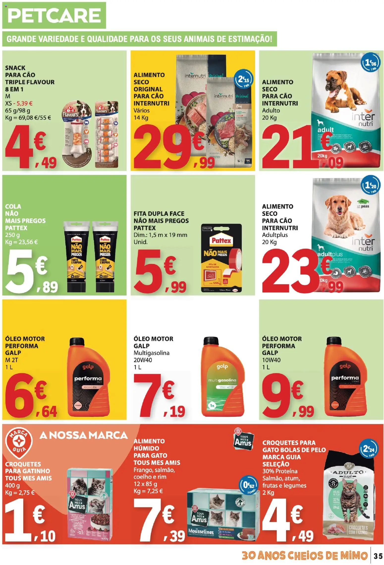 E.Leclerc folheto │ válido de 06/08/2026 | Página: 35 | Produtos: Frango, Legumes, Coelho, Proteina