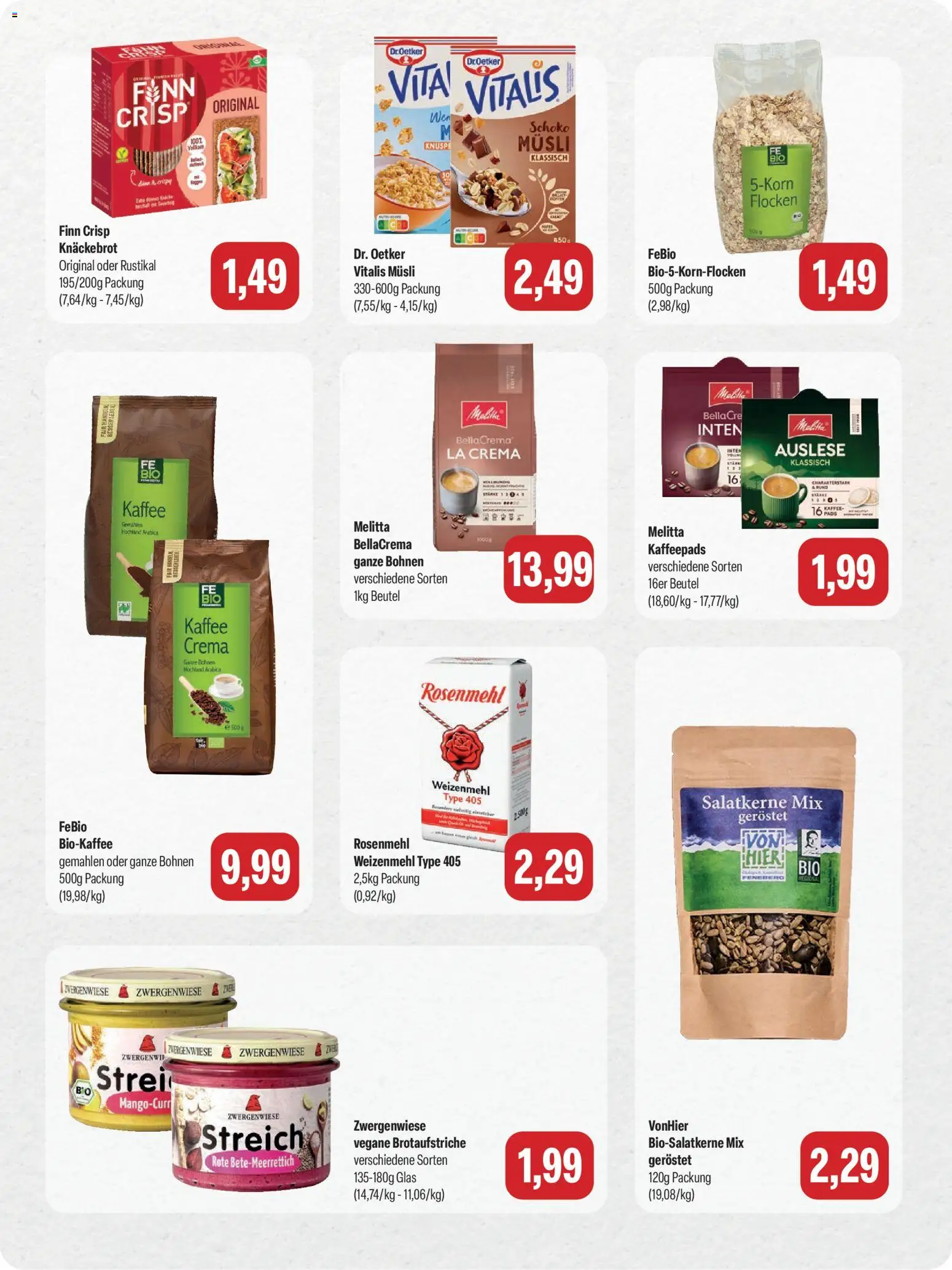 Feneberg Angebote – gültig ab 12.10.2026 | Seite: 5 | Produkte: Musli, Kaffeepads, Kaffee, Weizenmehl