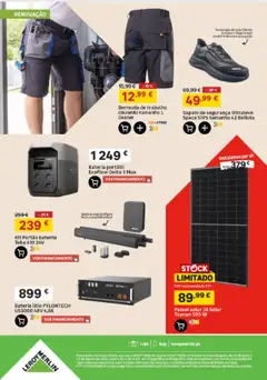 Pré-visualização Leroy Merlin Catálogo válido de 23/07/2026 | Página: 25 | Produtos: Portão, Bateria