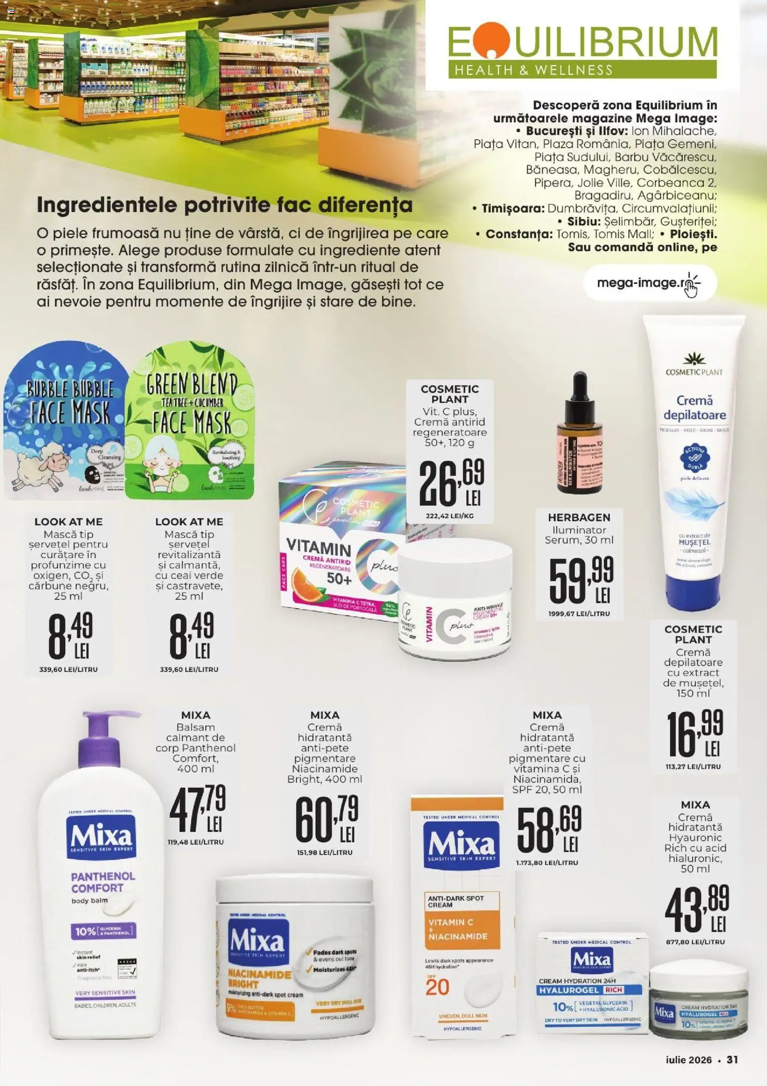 Noul catalog Mega Image – valabil de la 02.07.2026 | Pagină: 31