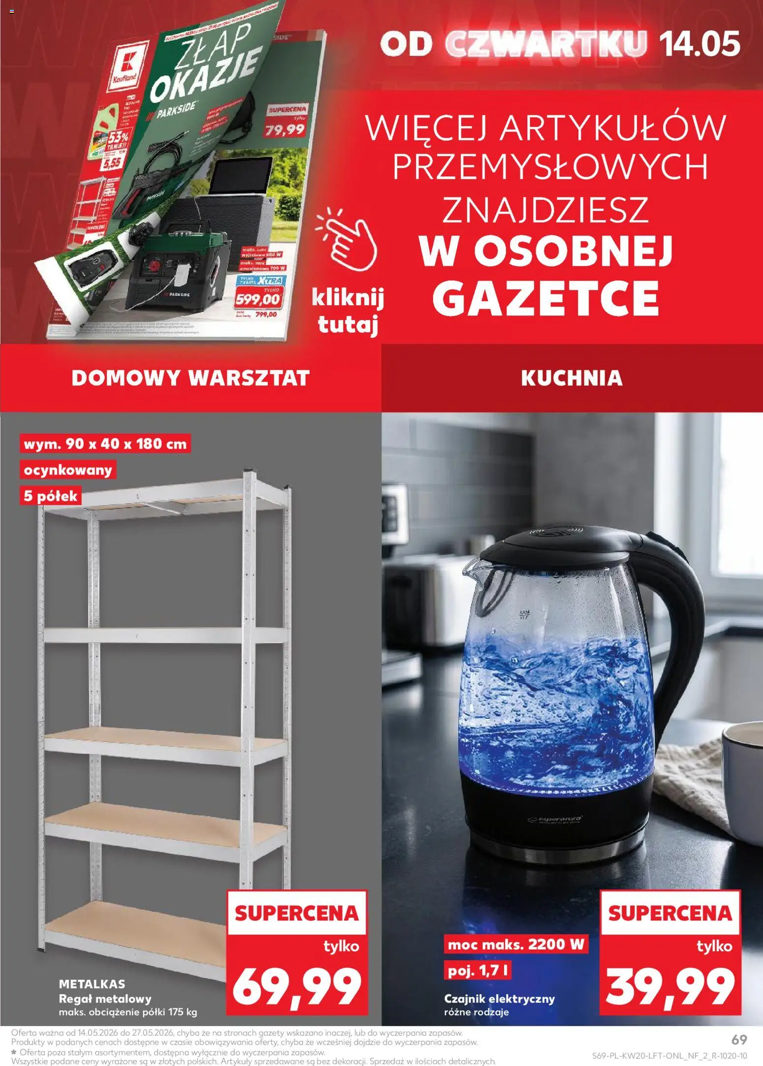 Kaufland gazetka od 14.05.2026 | Strona: 69