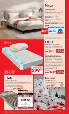 Matratzen Concord Prospekt ab 24.06.2026 gültig | Seite: 3 | Produkte: Bett, Matratze, Lattenrost, Polsterbett