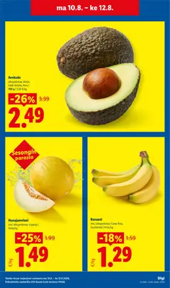 Lidl-mainoslehti voimassa 06/08/2026 alkaen | Sivu: 21