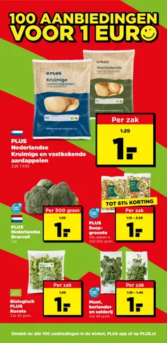 Munt, koriander en selderij, Zak 40 gram - Voorbeeld van een folder van Plus, geldig van 04-11-2026 | Pagina: 3