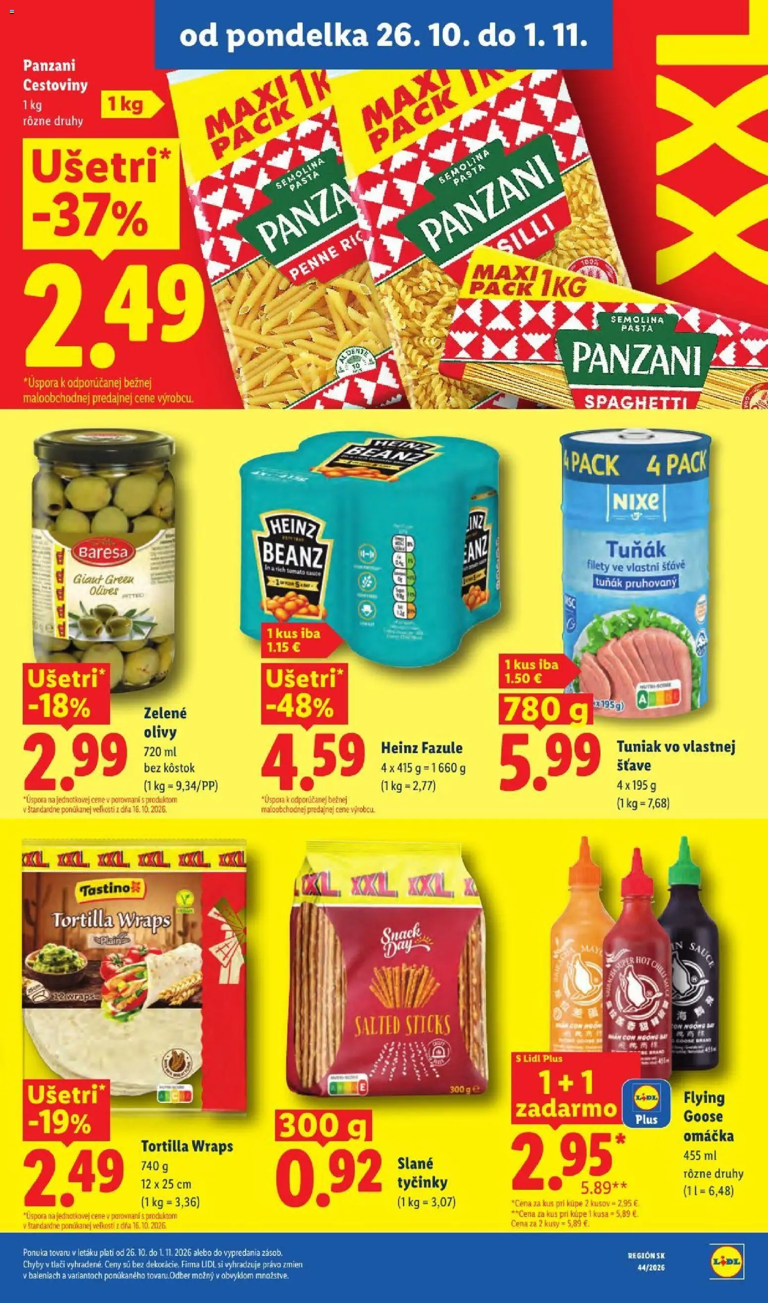 Nové Lidl akcie – leták je platný od 26.10.2026 | Strana: 37