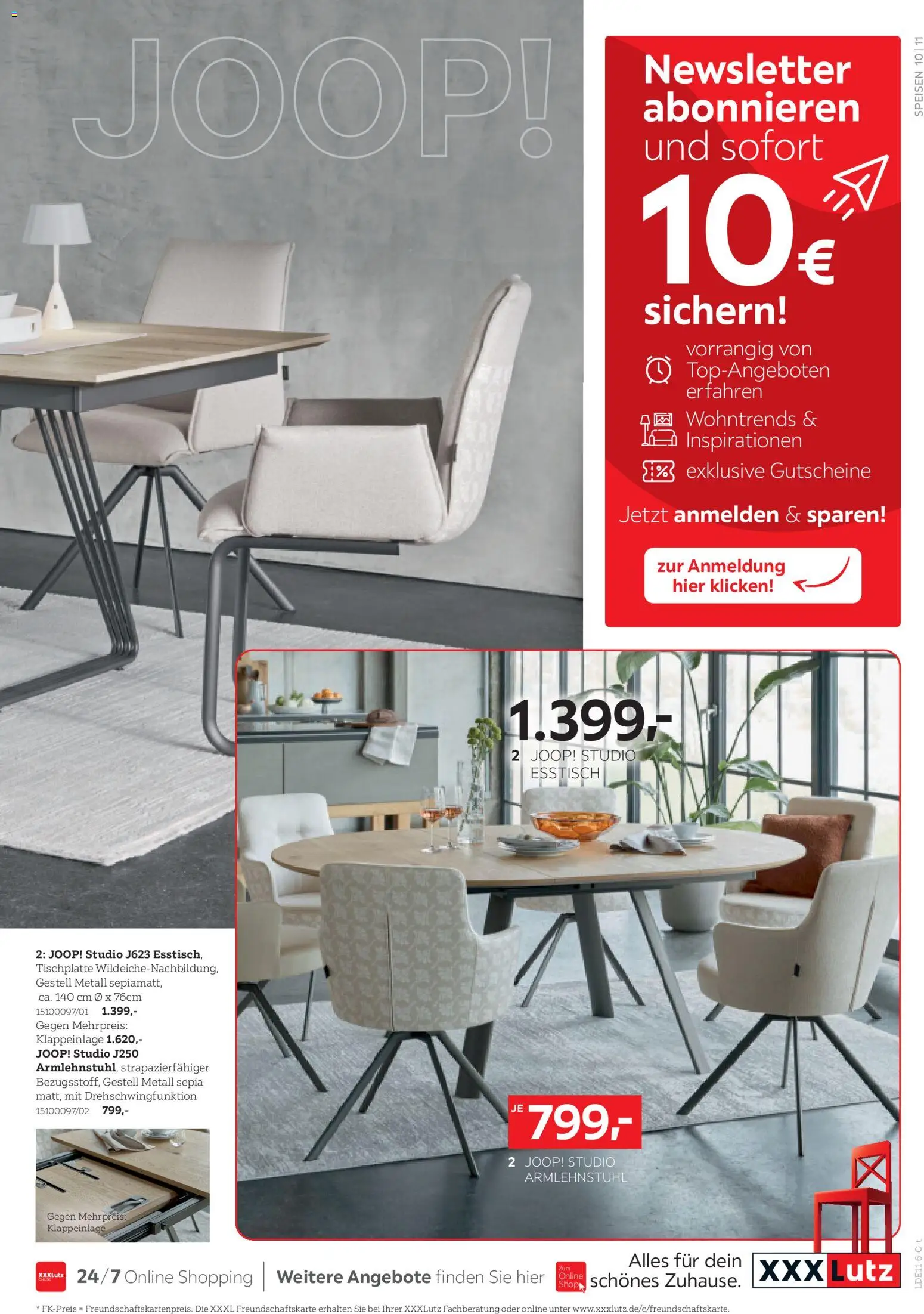 XXXLutz JOOP! Aktionswochen – gültig ab 17.10.2026 | Seite: 11