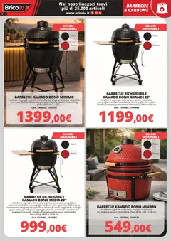 Anteprima del volantino Brico io volantino Barbecue valido a partire dal 30/03/2026 | Pagina: 7 | Prodotti: Ripiano, Barbecue, Griglia, Termometro