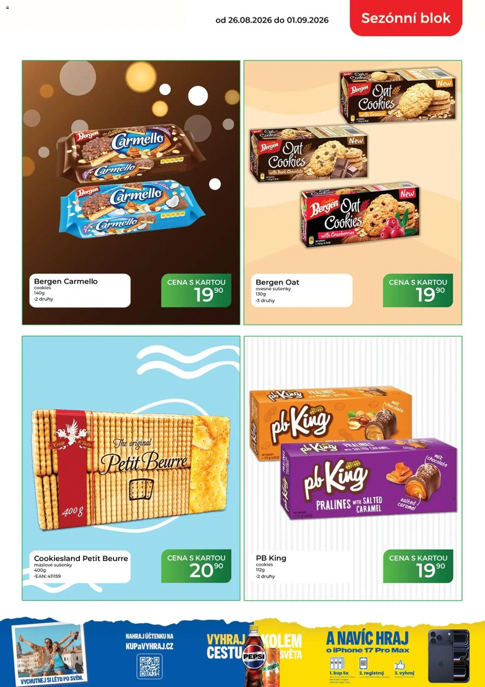 Tamda Foods leták od 26.08.2026 | Strana: 5 | Produkty: Iphone, Blok, Sušenky, Milk chocolate