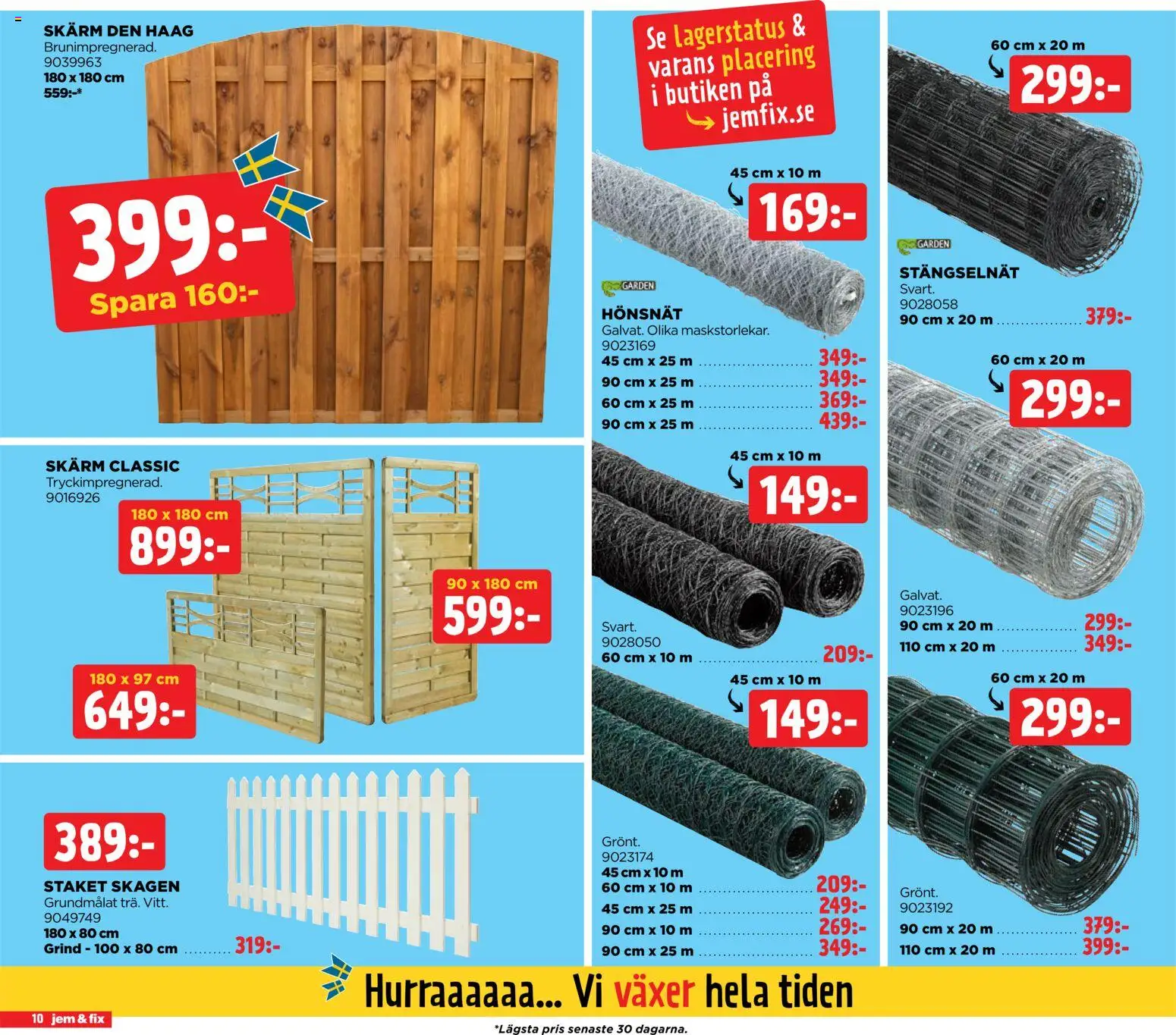 Jem & Fix reklamblad aktuell från 07.06.2026 | Sida: 10