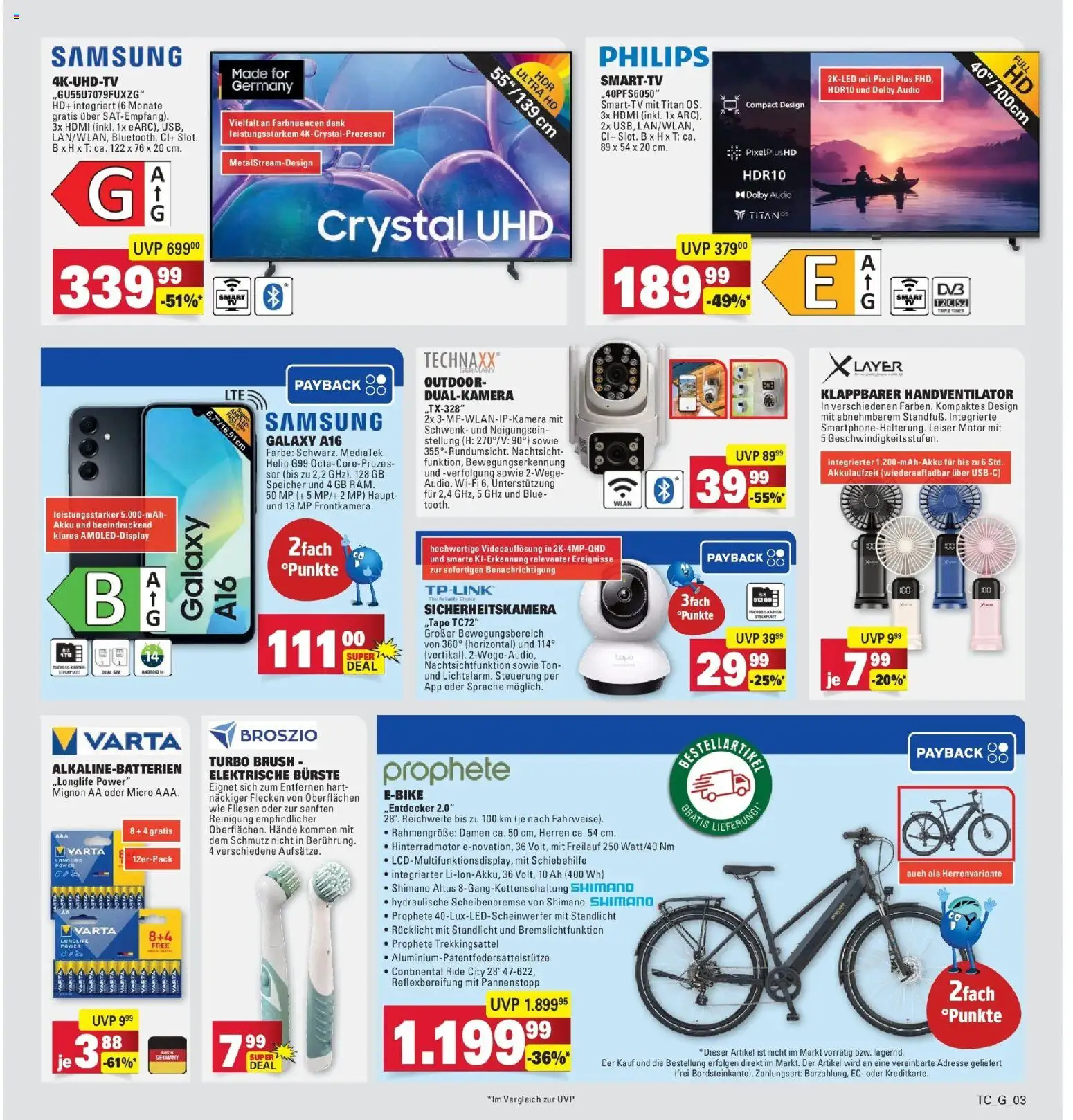 Marktkauf Prospekt Böblingen – gültig ab 06.07.2026 | Seite: 33 | Produkte: Philips, Samsung, Bürste, Audio