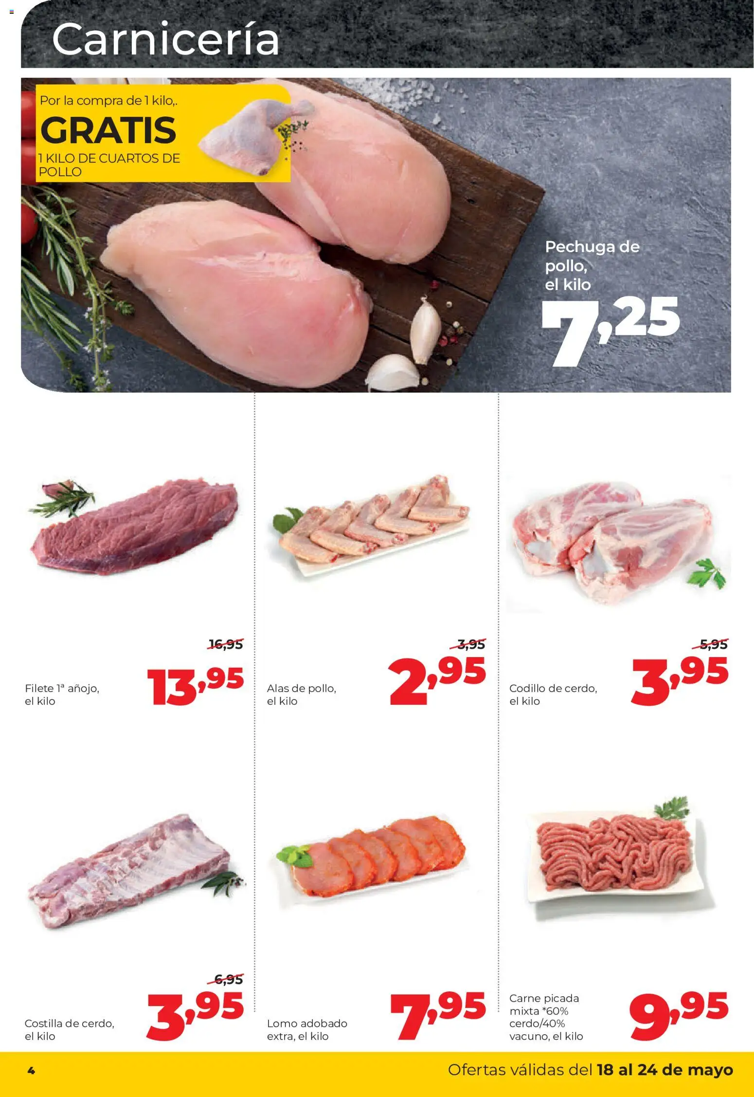 Alimerka folleto Castilla y León │ válido desde el 18.05.2026 | Página: 4 | Productos: Filete