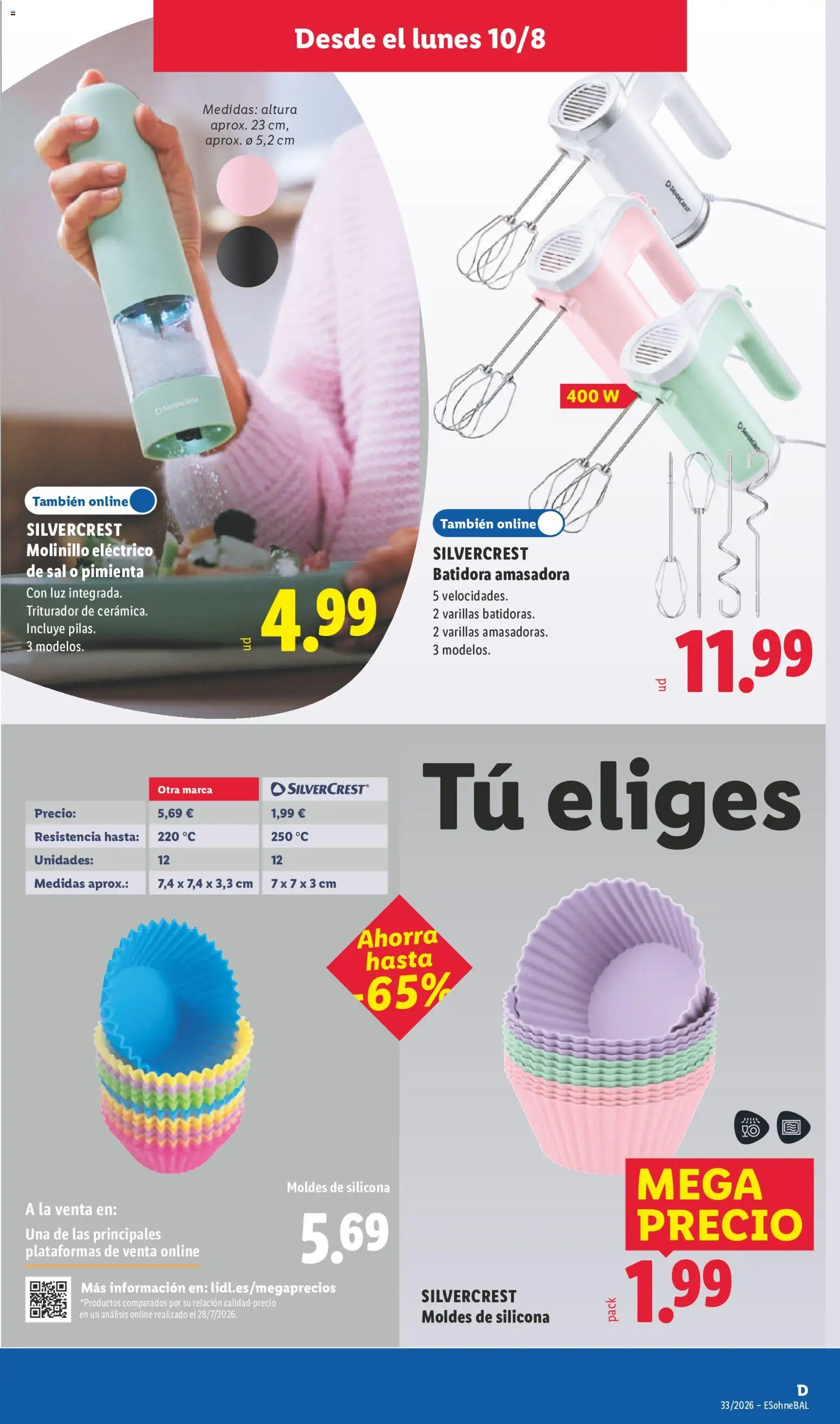 Lidl folleto de bazar │ válido desde el 10/08/2026 | Página: 11