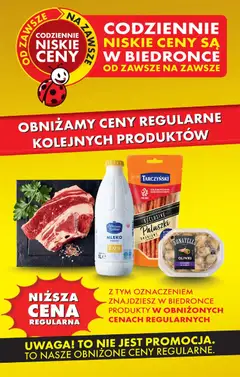 Pogląd oferty "Biedronka gazetka - Obnizamy ceny regularne" - ważna od 10.04.2026