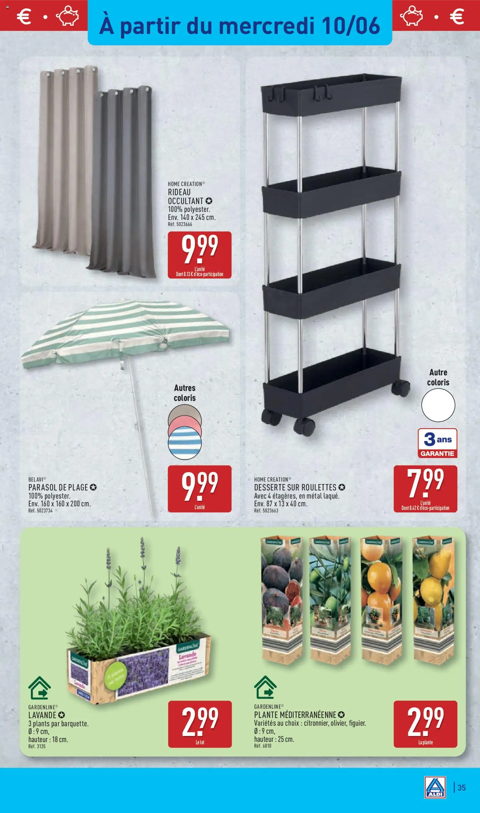 {H1} | Page: 39 | Produits: Lavande, Parasol, Rideau