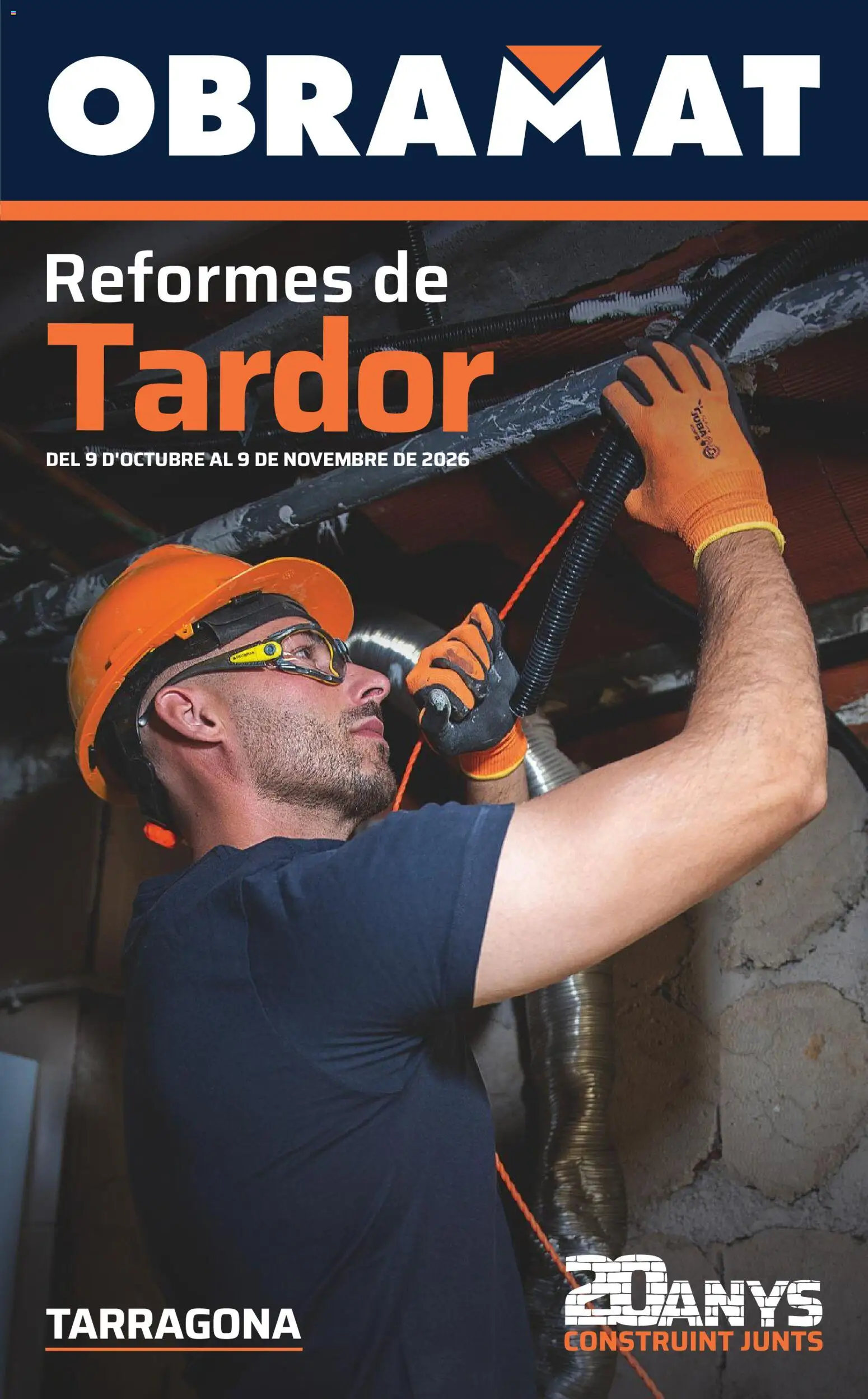 Obramat - Reformas Otono Imprenta Almacenes 33 Tarragona 2026 │ válido desde el 09/10/2026 | Página: 1