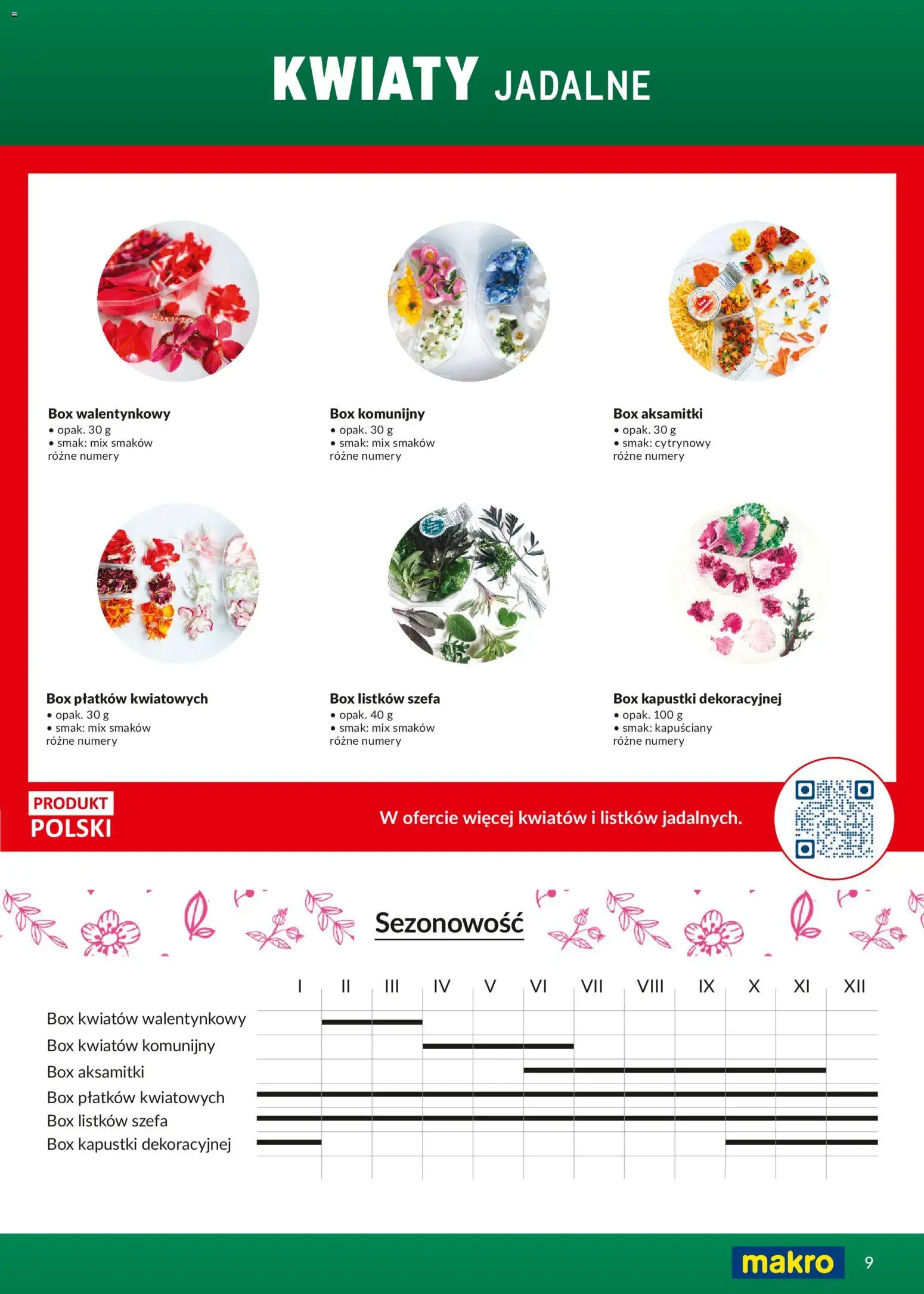 Makro Gazetka - Ultra fresh od 01.03.2026 | Strona: 9 | Produkty: Kwiaty