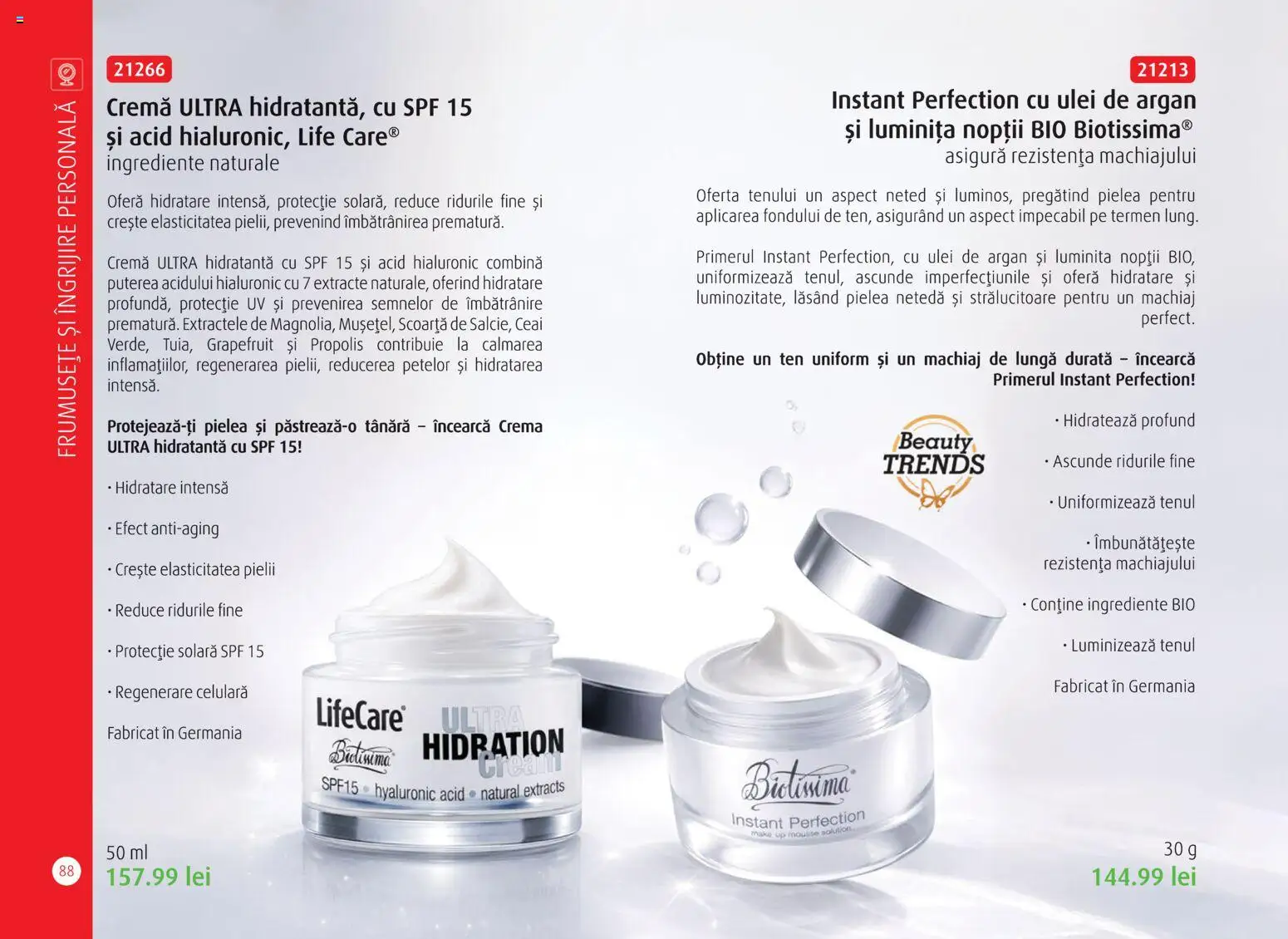 Noul catalog Life Care – valabil de la 01.04.2026 | Pagină: 90 | Produse: Ulei, Protecție solară, Ceai, Propolis