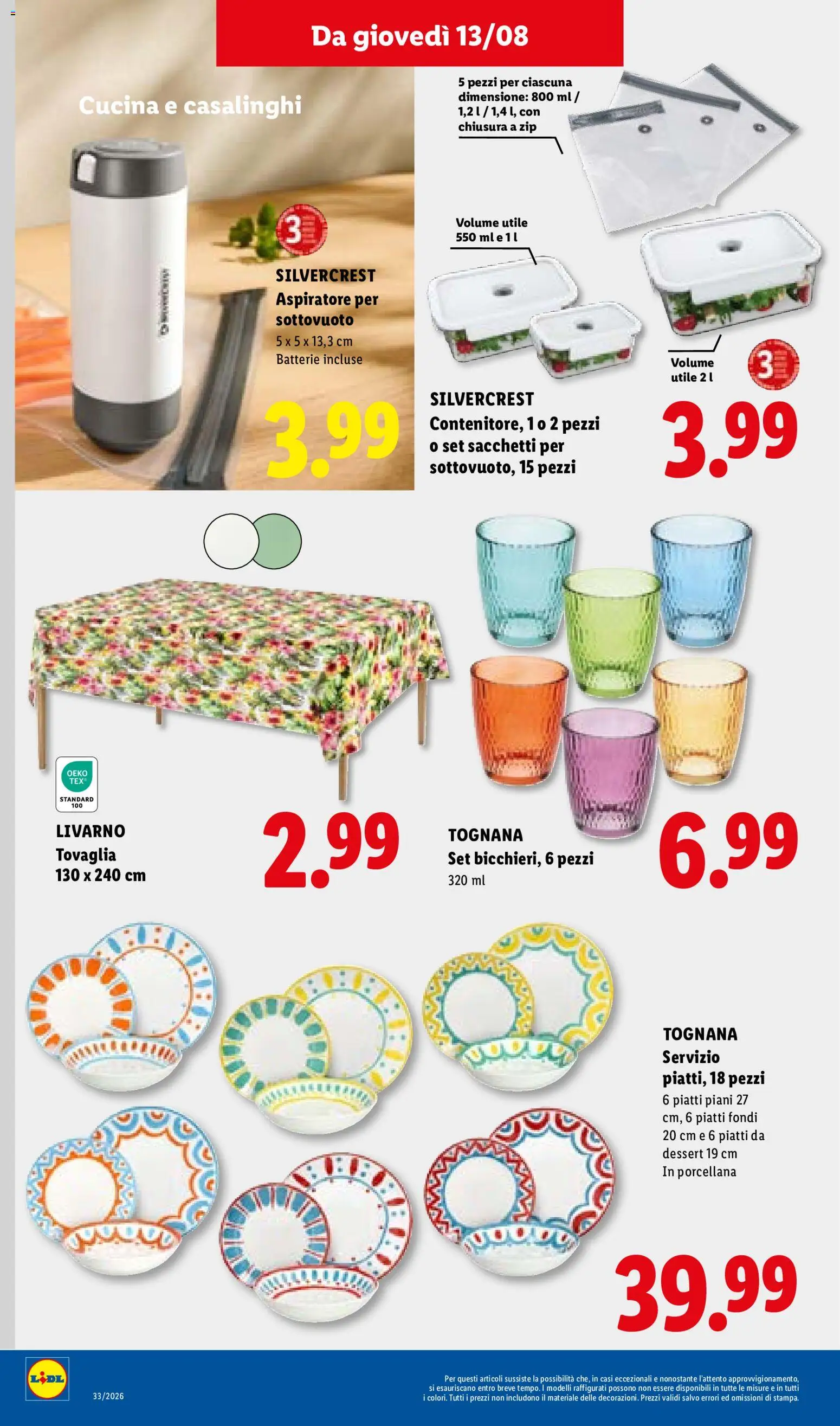 Volantino Lidl del 13/08/2026 | Pagina: 24