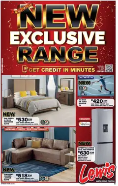 Lewis Stores specials catalogue – valid from 05/10/2026