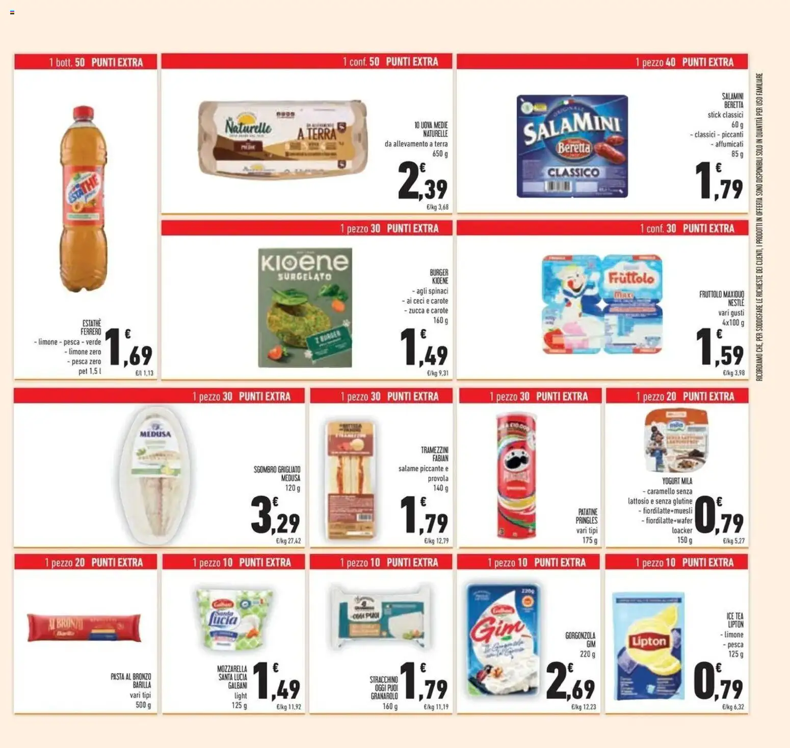 Volantino Conad del 29/07/2026 | Pagina: 37 | Prodotti: Salame, Ceci, Carote, Terra