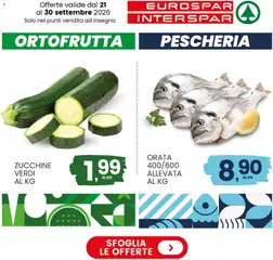 Anteprima del volantino Interspar volantino Pescheria valido a partire dal 21/09/2026