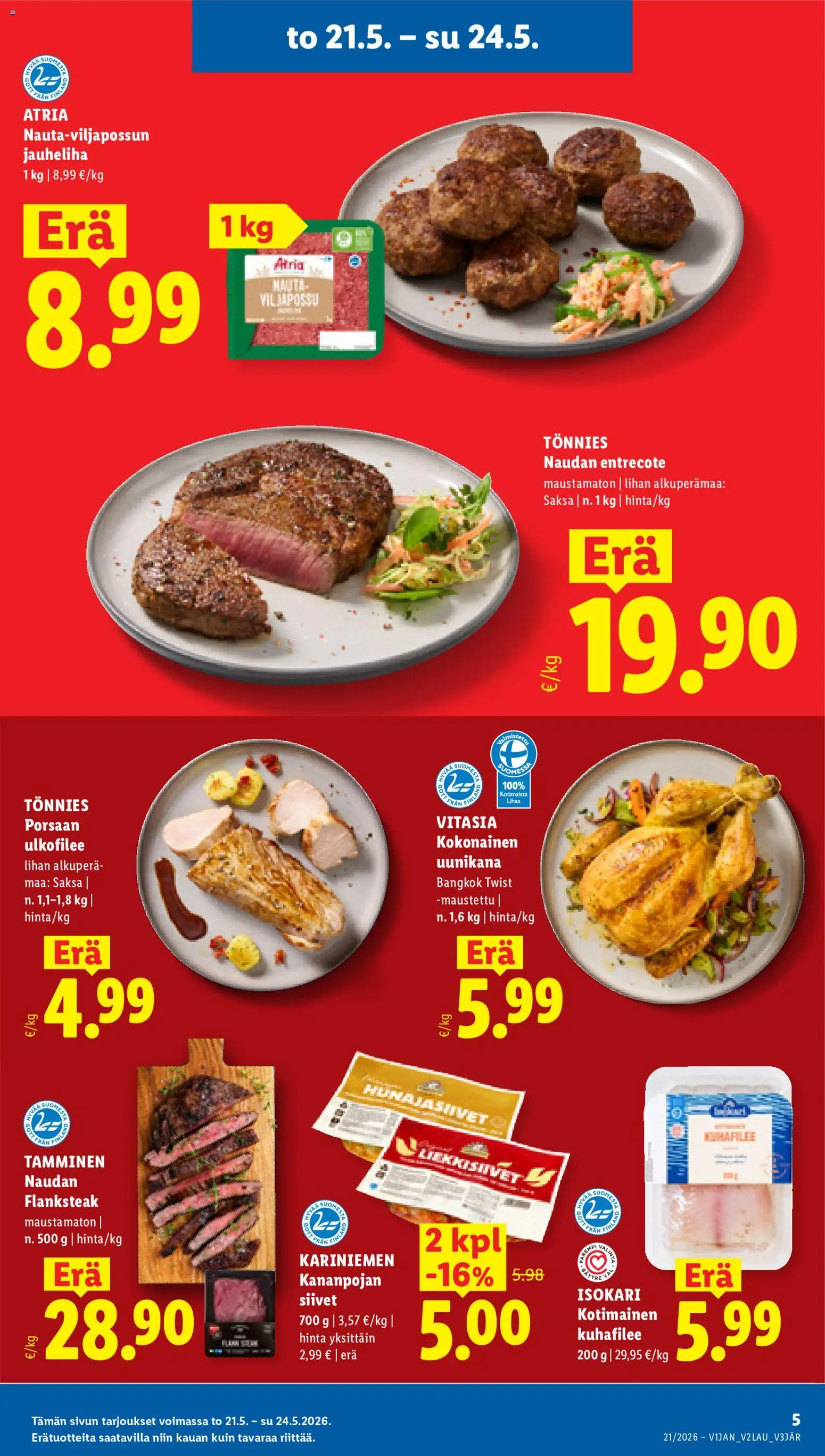 Lidl tarjoukset - Rovaniemi – voimassa 21.05.2026 alkaen | Sivu: 5