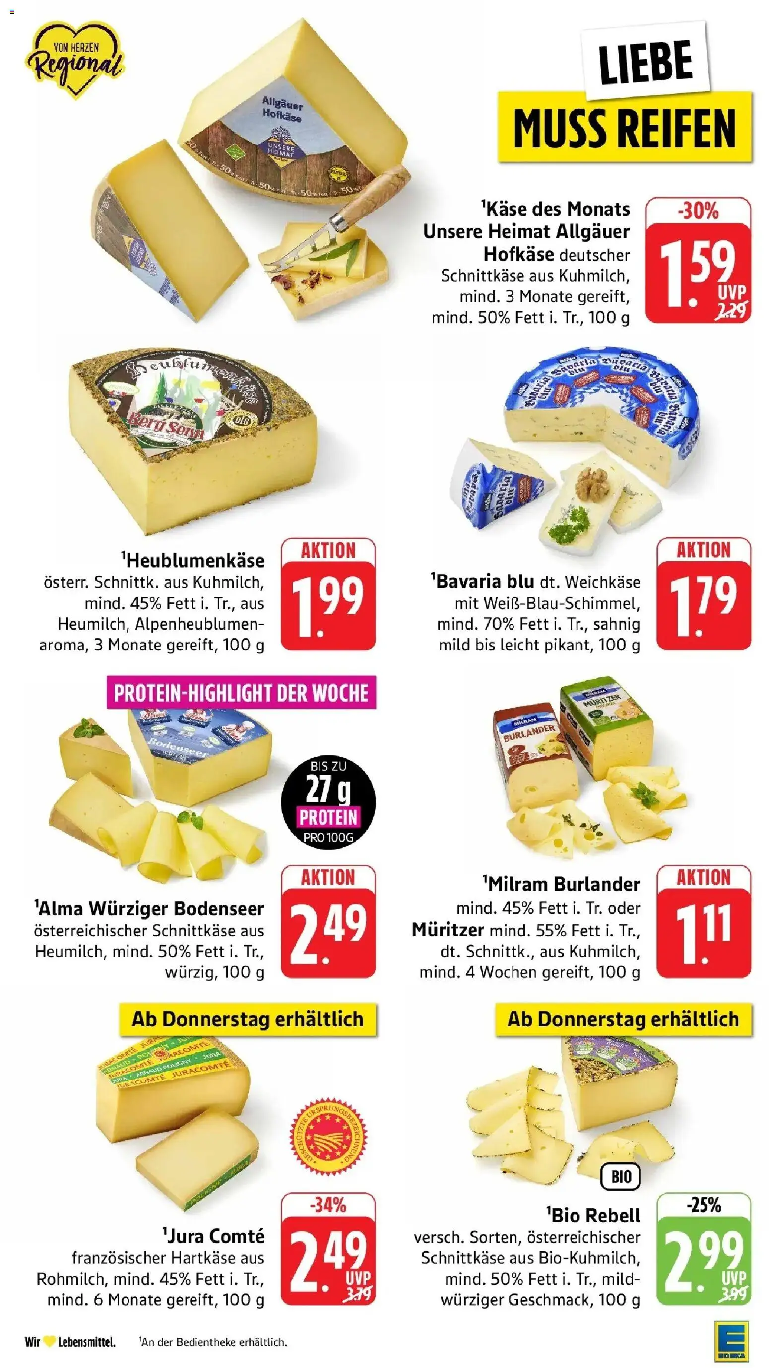 Edeka Prospekt Überlingen (ab 17.08.2026) » Angebote Online | Seite: 8 | Produkte: Jura, Milram