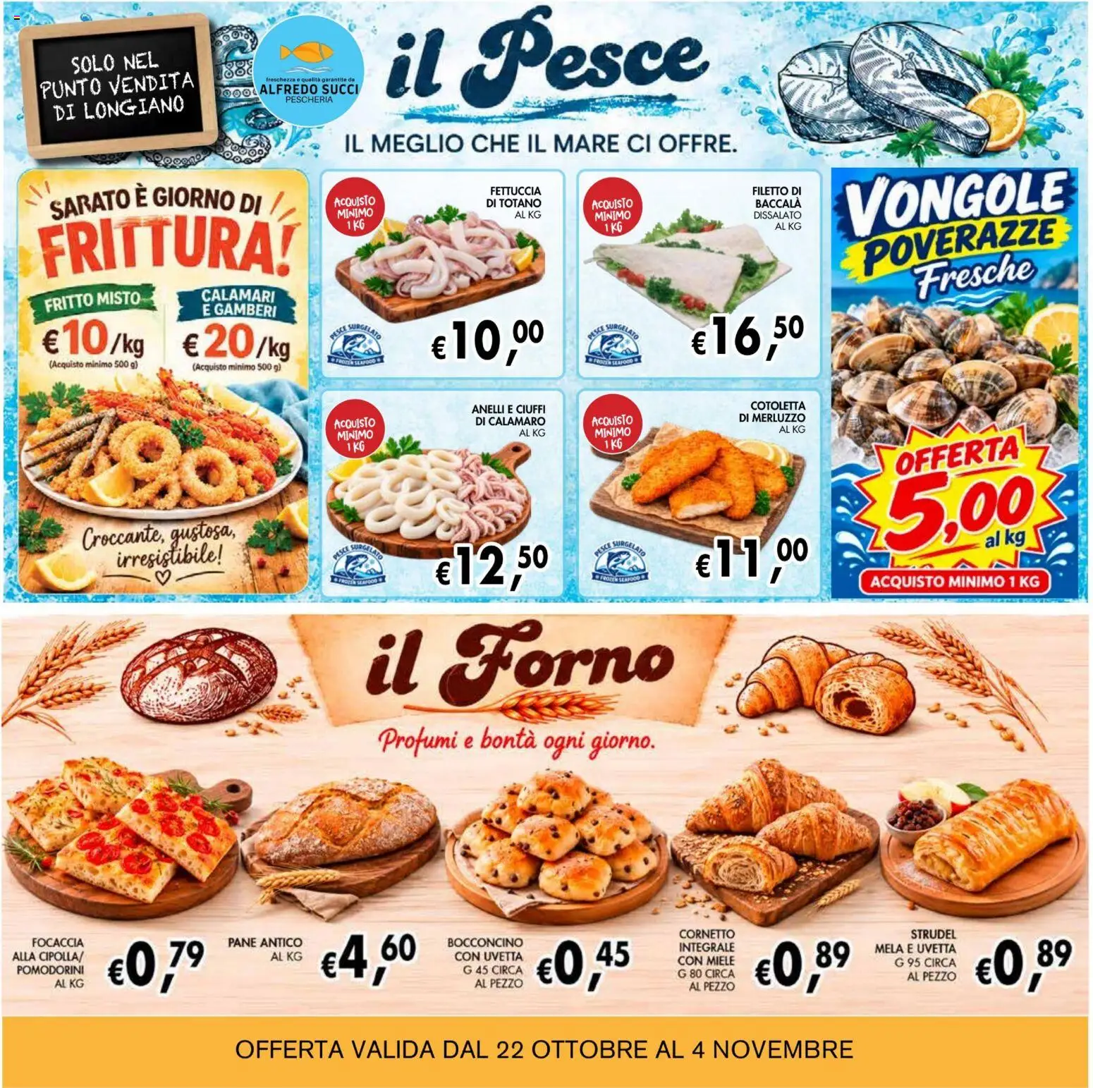 Volantino Coal del 22/10/2026 | Pagina: 10 | Prodotti: Uvetta, Vongole, Profumi, Il forno