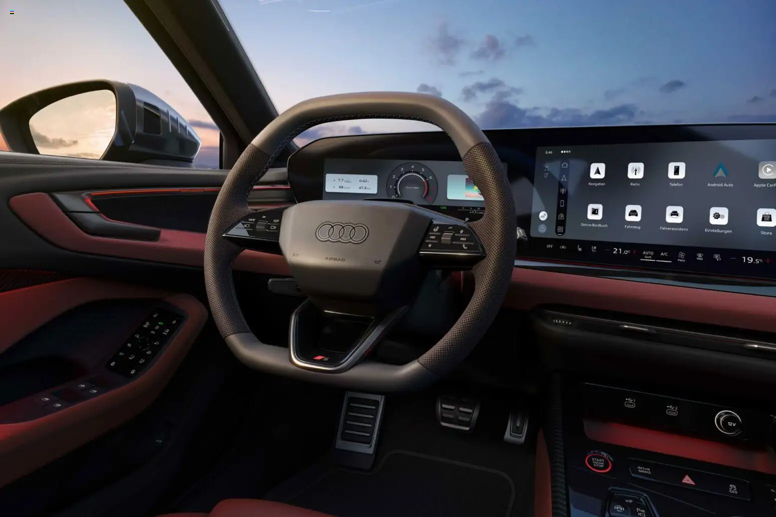 Audi A5 – gültig ab 28.10.2025 | Seite: 35 | Produkte: Soundsystem, Smartphone
