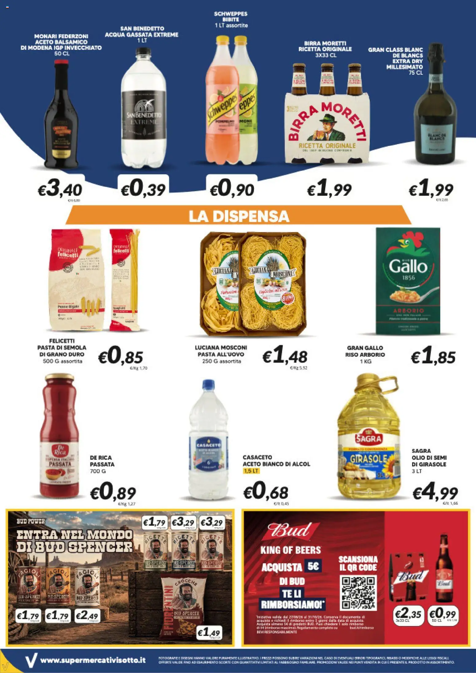 Volantino Visotto del 07/10/2026 | Pagina: 6 | Prodotti: Riso, Tè, Olio, Aceto bianco