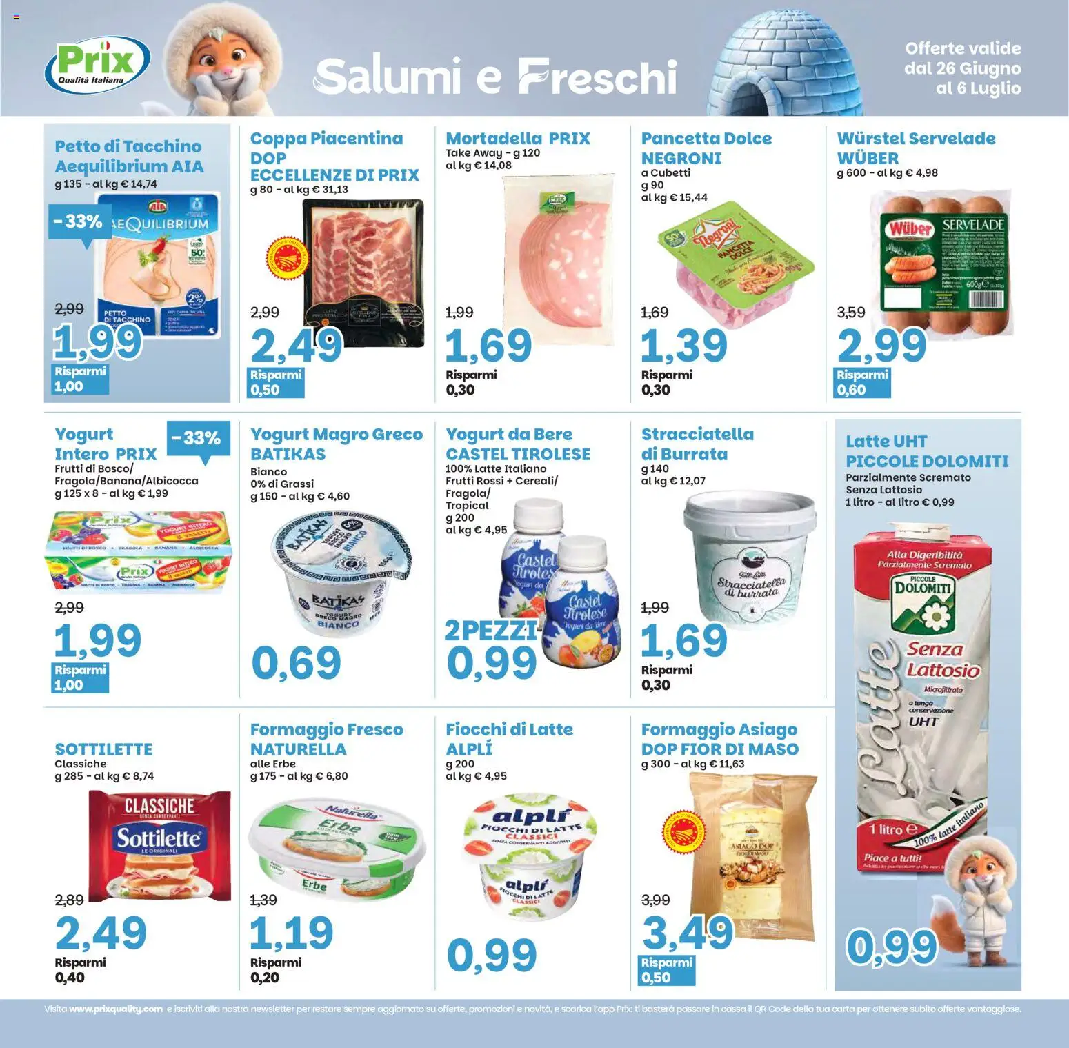 Volantino Prix del 26.06.2026 | Pagina: 9