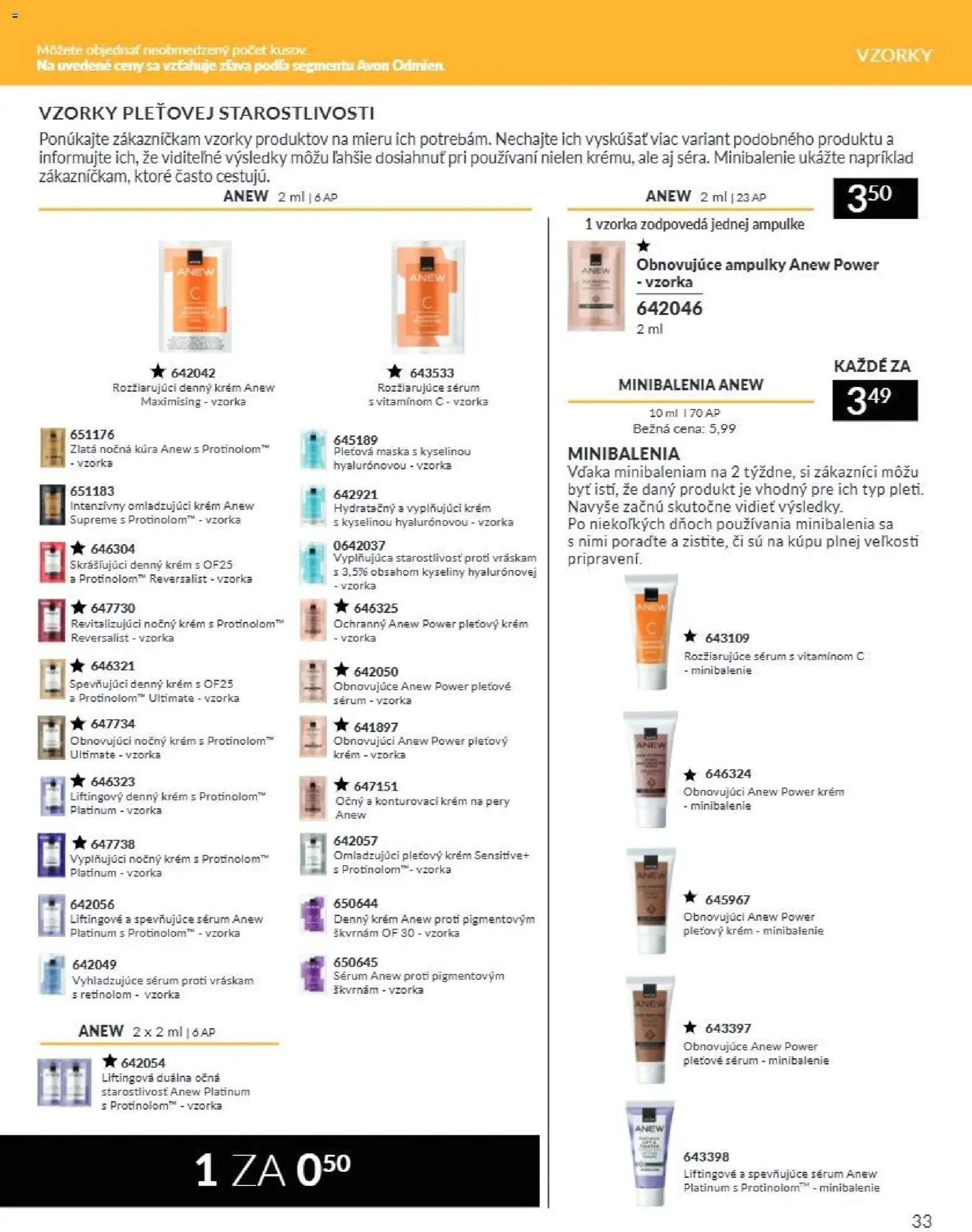 Nové Avon akcie – leták je platný od 01.07.2026 | Strana: 33 | Produkty: Maska, Krém