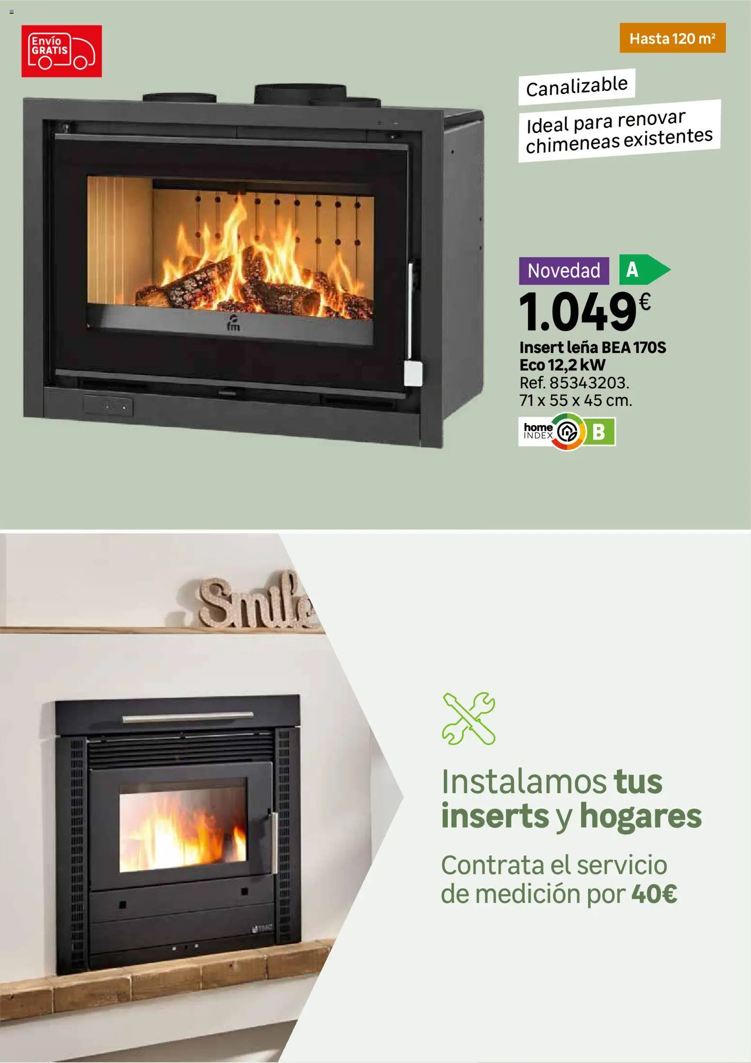 Leroy Merlin Calor en casa y mucho ahorro │ válido desde el 20/10/2026 | Página: 21 | Productos: Leña