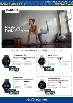 Anteprima del volantino Euronics volantino Wearable valido a partire dal 21/05/2026 | Pagina: 3 | Prodotti: Tè, Smartphone, Smartwatch, Batteria