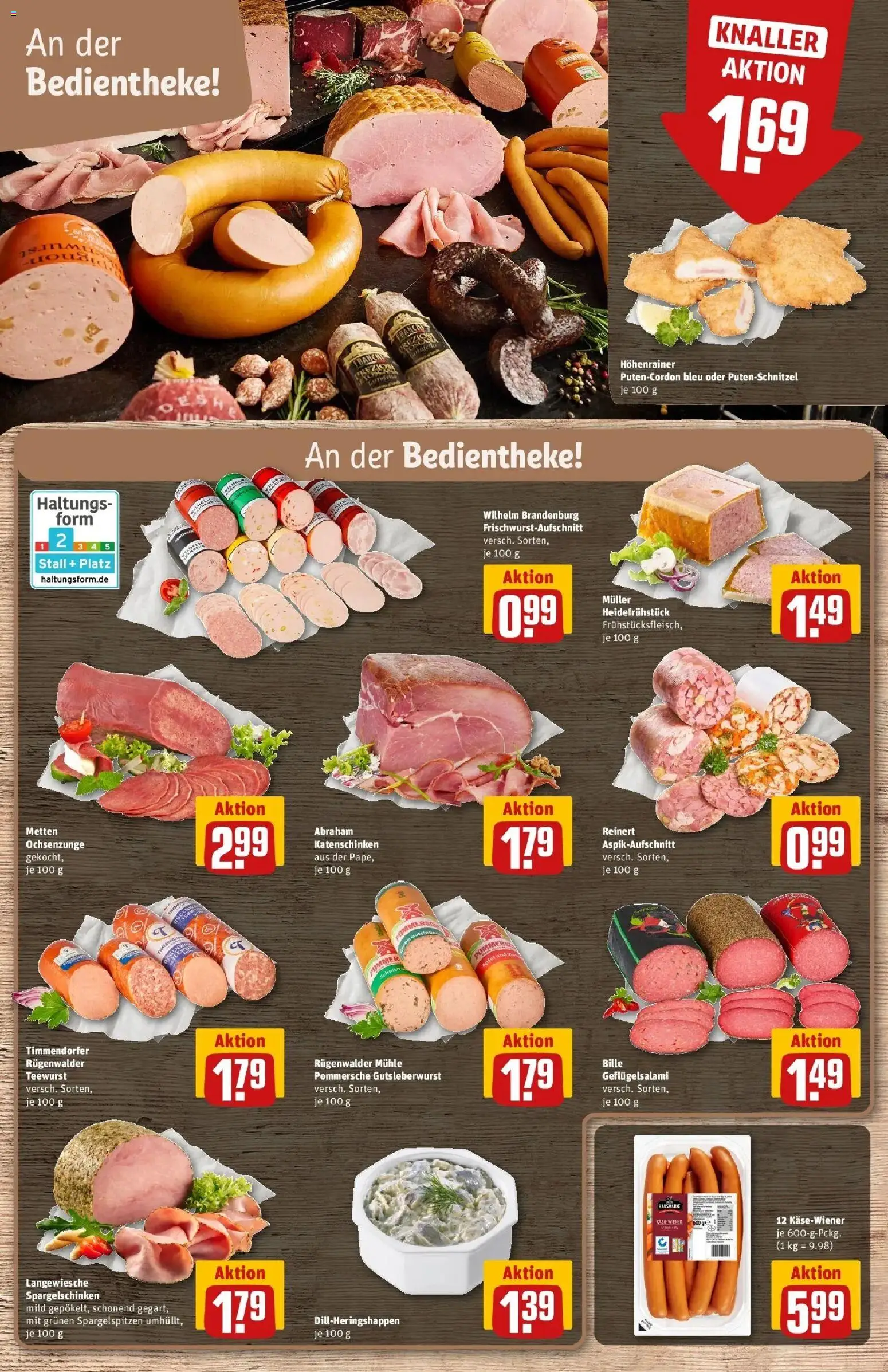 Rewe Prospekt Hamburg 50 (Altona)	 – gültig ab 10.05.2026 | Seite: 12 | Produkte: Mühle, Putenschnitzel, Salami