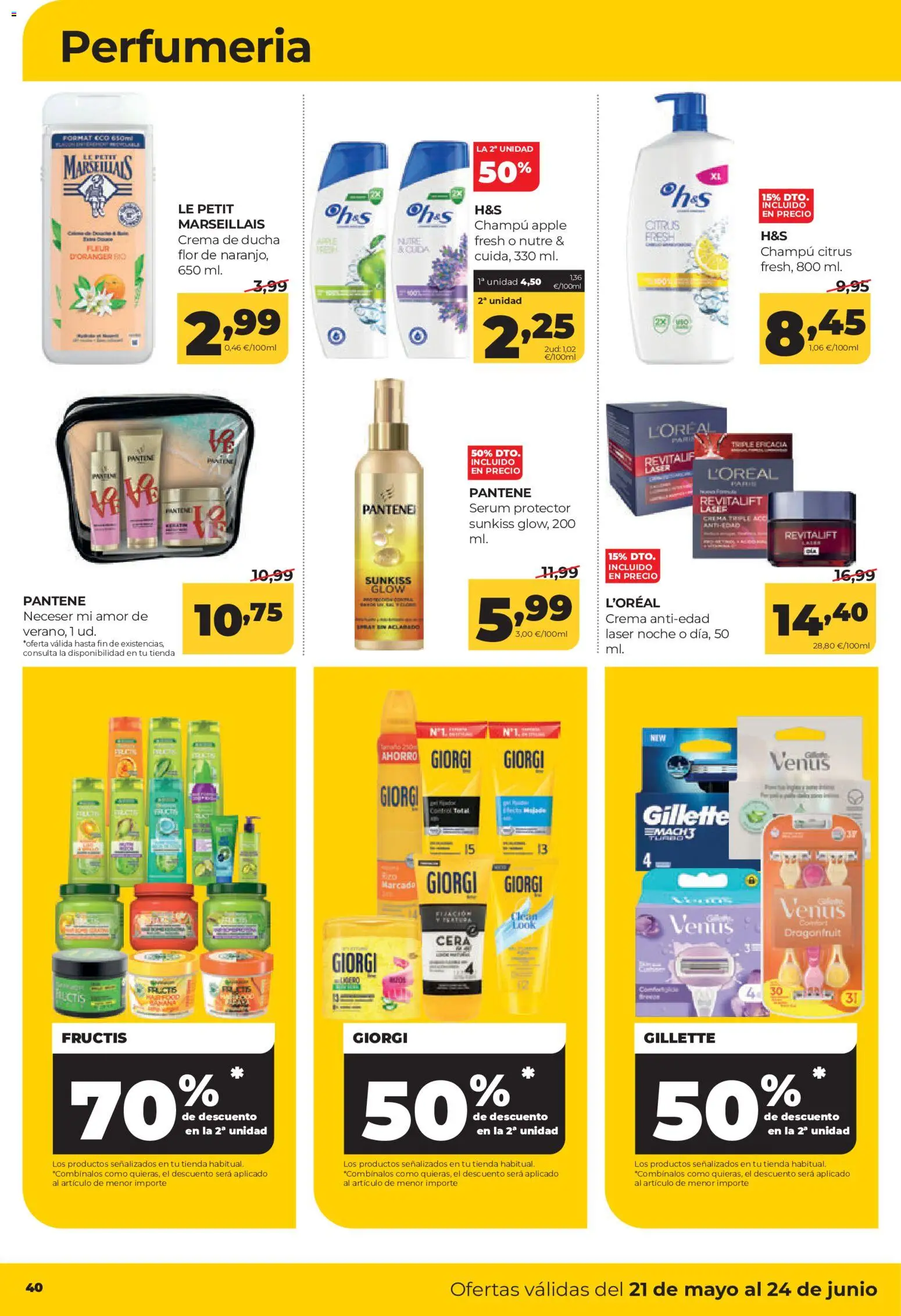 Alimerka folleto Asturias │ válido desde el 21.05.2026 | Página: 42 | Productos: Champú, Crema, Apple, Ducha