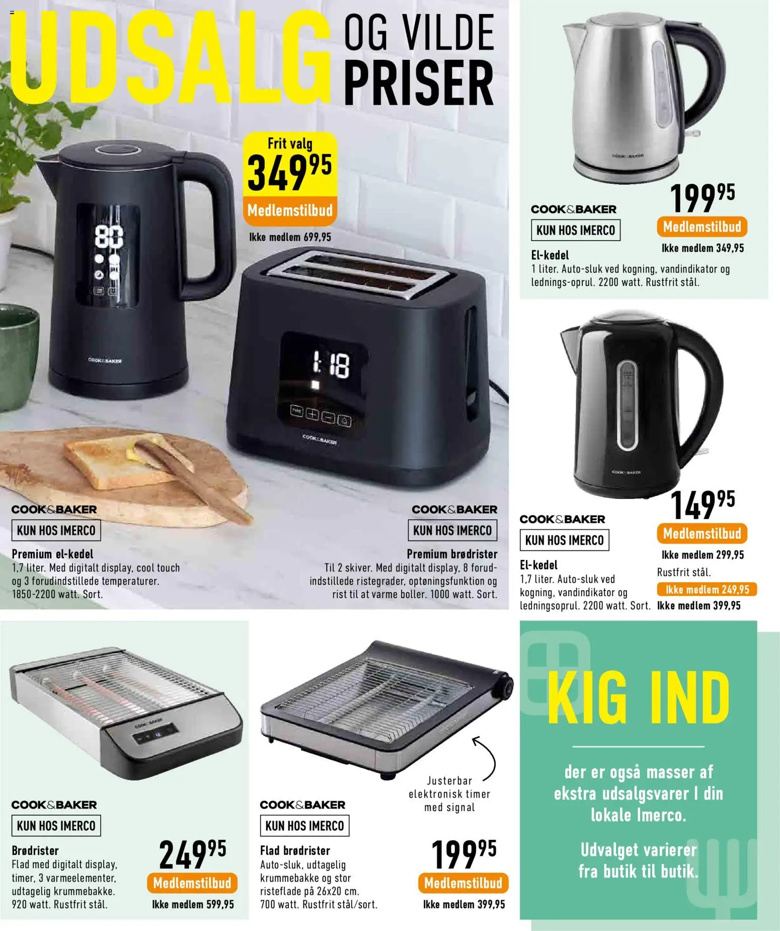 Imerco tilbudsavis – gyldig fra 29.05.2026 | Side: 12 | Produkter: Brødrister