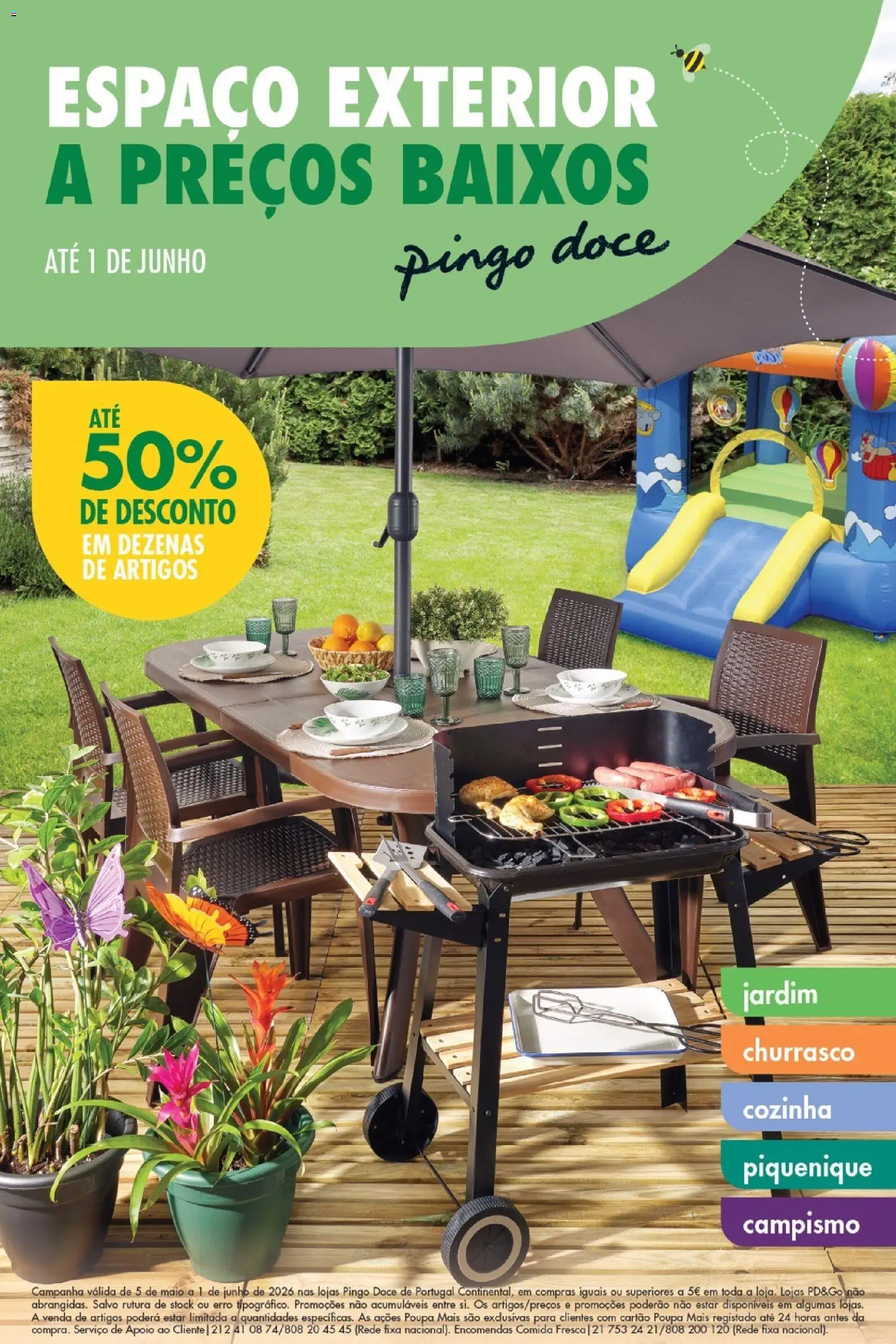 Pingo Doce Bazar Ar Livre │ válido de 05.05.2026 | Página: 1