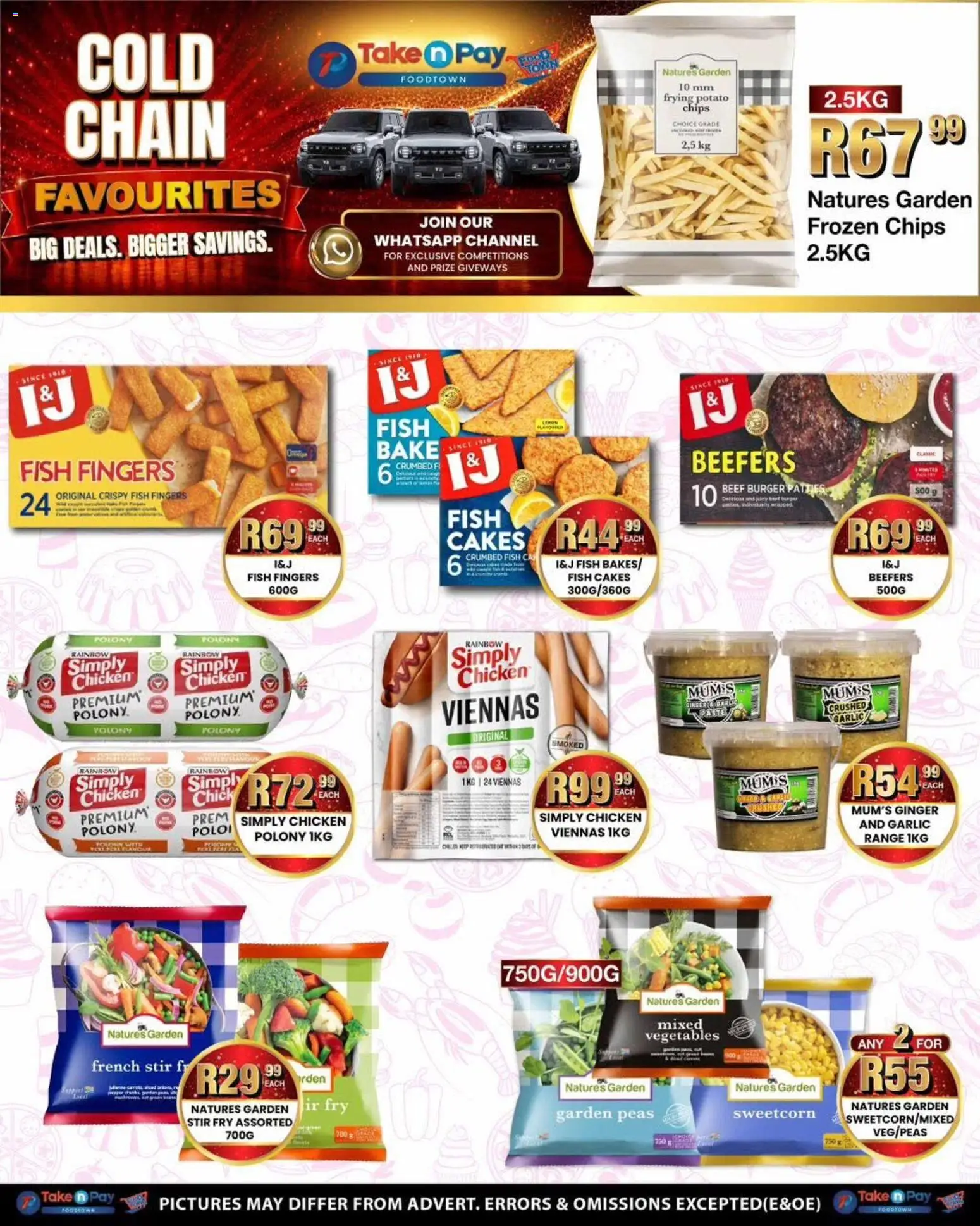 New Take n Pay catalogue – valid from 29/06/2026 | Page: 29 | Products: Fish, Chips, Vegetables, Garlic