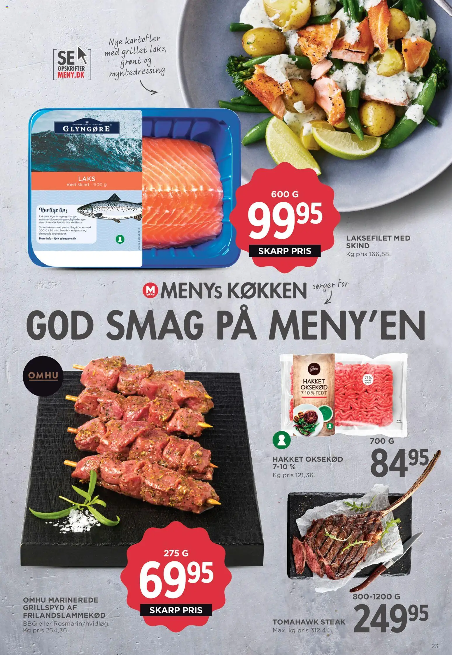 Meny tilbudsavis – gyldig fra 29.05.2026 | Side: 35 | Produkter: Pasta, Oksekød, Kartofler