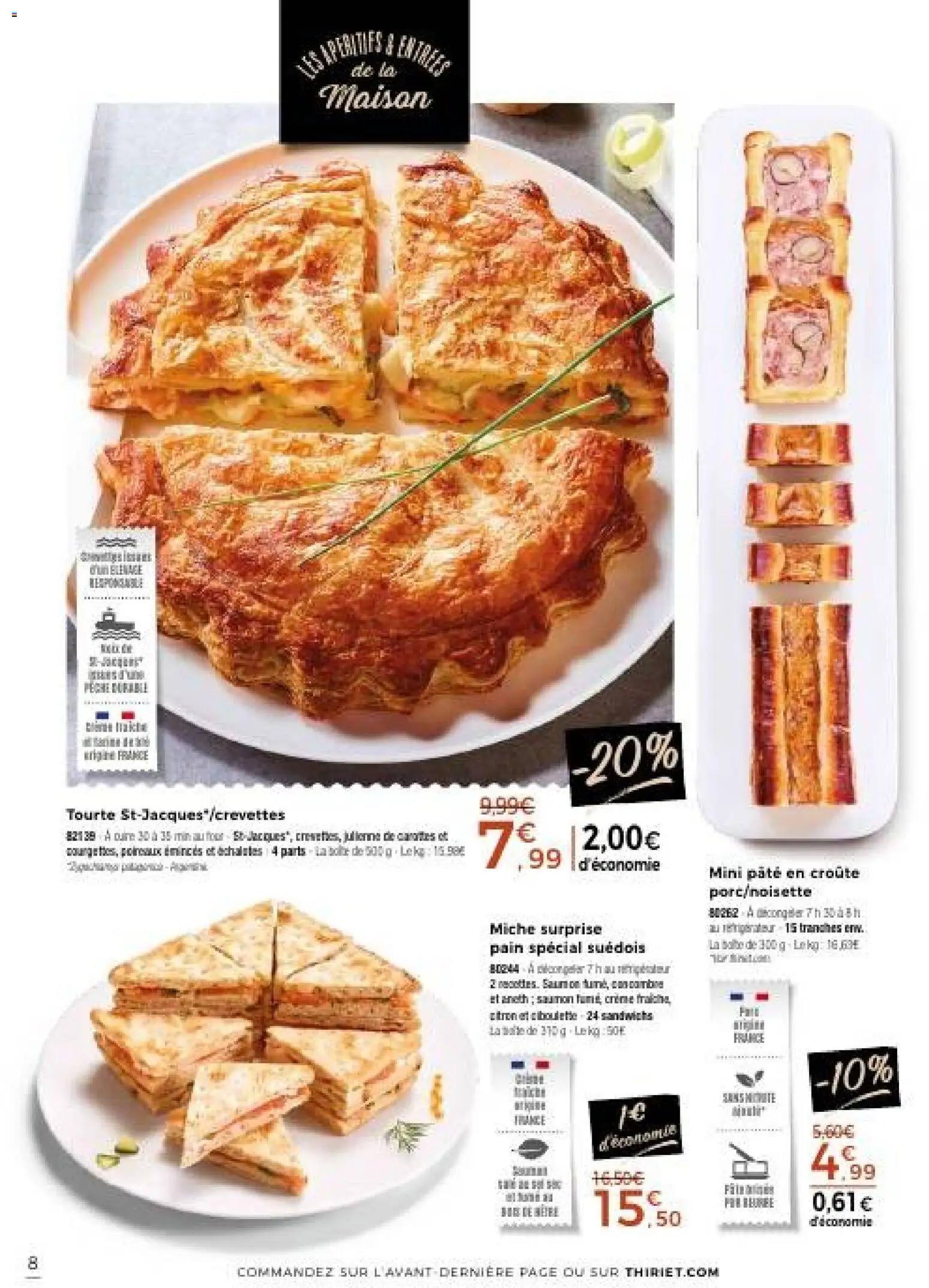 {H1} | Page: 8 | Produits: Aneth, Four, Courge, Saumon