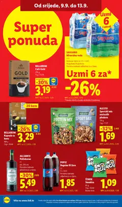 BELLAROM, Kapsule za, kavu, 108 g, 1 kg = 30.46 - Pregled kataloga iz trgovine Lidl, vrijedi od 07.09.2026 | Stranica: 68