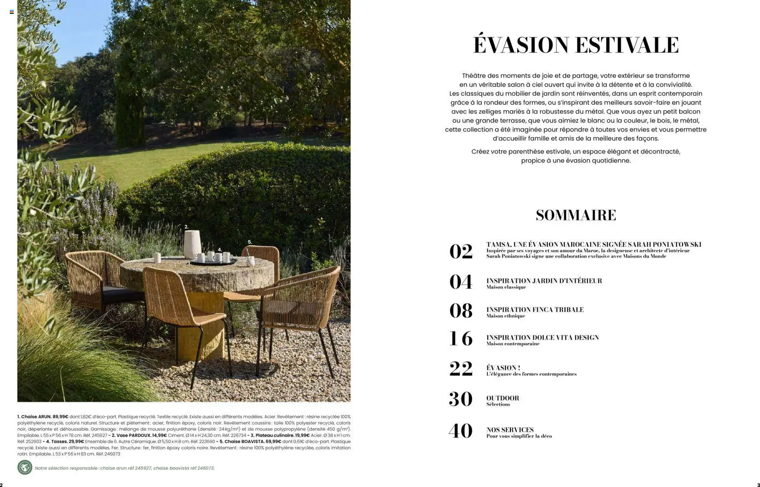 {H1} | Page: 2 | Produits: Mousse, Jardin d'interieur, Chaise, Vase