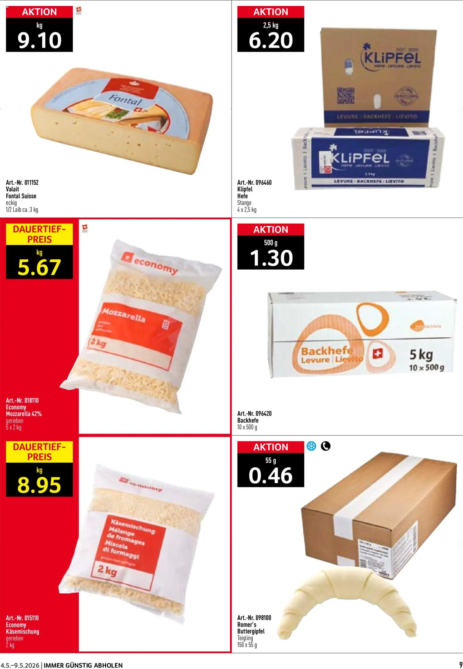 Prodega aktionen Bäckerei – gültig ab 04.05.2026 | Seite: 9