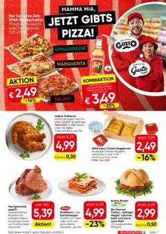 Eurospar Flugblatt ab 10.09.2026 gültig | Seite: 7 | Produkte: Salat, Salami, Pizza, Rindfleisch