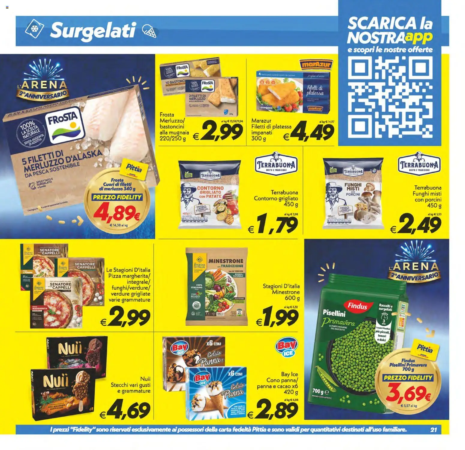 Volantino SuperConveniente del 13/10/2026 | Pagina: 21 | Prodotti: Merluzzo d’Alaska, Merluzzo, Verdure, Cacao