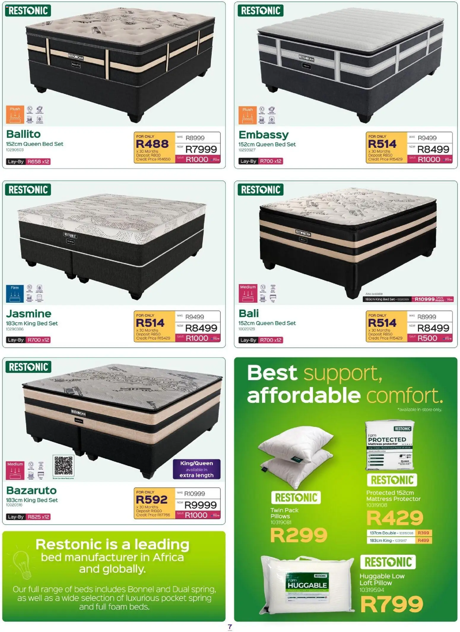 New Sleepmasters catalogue – valid from 20/08/2026 | Page: 7
